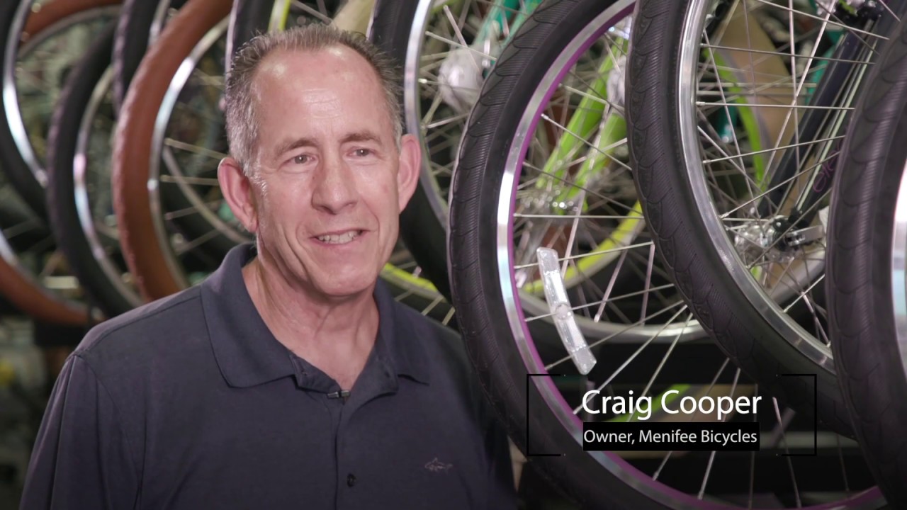 Menifee Business SpotlightMenifee Bicycles YouTube