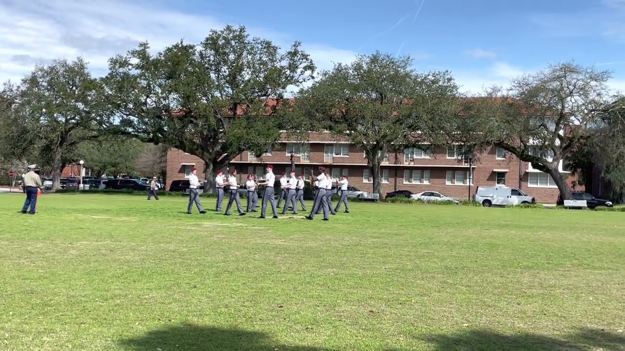 Shock Platoon | Tulane National Drill Competition Platoon Exhibition - 2023