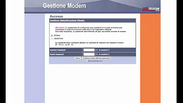 Come gestire modem Telecom?