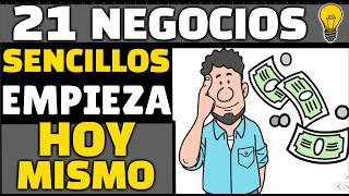 21 Negocios para Empezar Hoy: Sí Funcionan