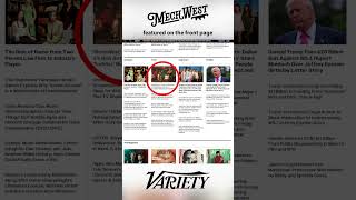 MechWest Front Page on Variety