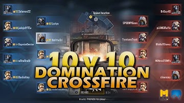 10v10 Domination Crossfire 43 Kills | CALL OF DUTY MOBILE MULTIPLAYER GAMEPLAY