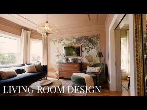 How Erin Conway Restored a Hidden Family Room in Her 1909 California Victorian | Living Room Tour