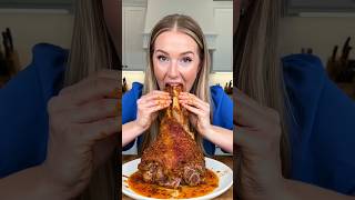 GIANT Spicy Lamb Shank Mukbang! 🍖 Authentic ASMR  Real Reaction #yosho #mukbang #eating#asmr
