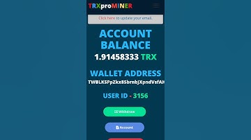 20 TRX GRATIS - MINERADORA NOVA DE TRON - GANHE 20 TRX  POR DIA TOTALMENTE GRATIS