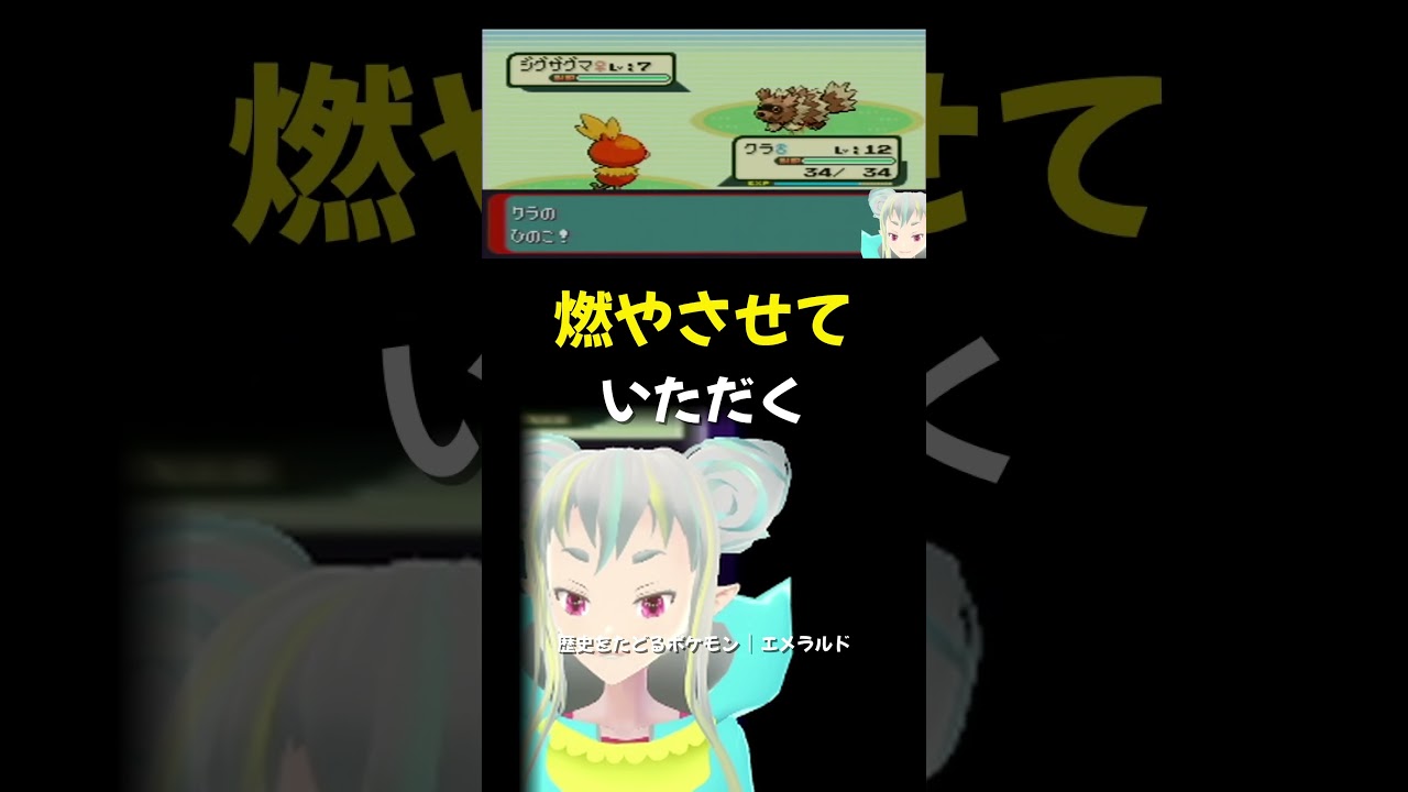 【ポケモンエメラルド切り抜き】お嬢様のジグザグマ #ポケモン #pokemon