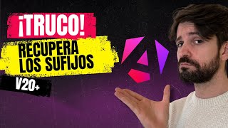 Recuperar los sufijos en Angular 20+ (.component, .service, etc.) - schematics