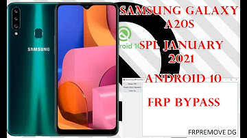 Samsung Galaxy A20s (SM-A207F)SPL2021 Binary 2/s2 Google Account Bypass