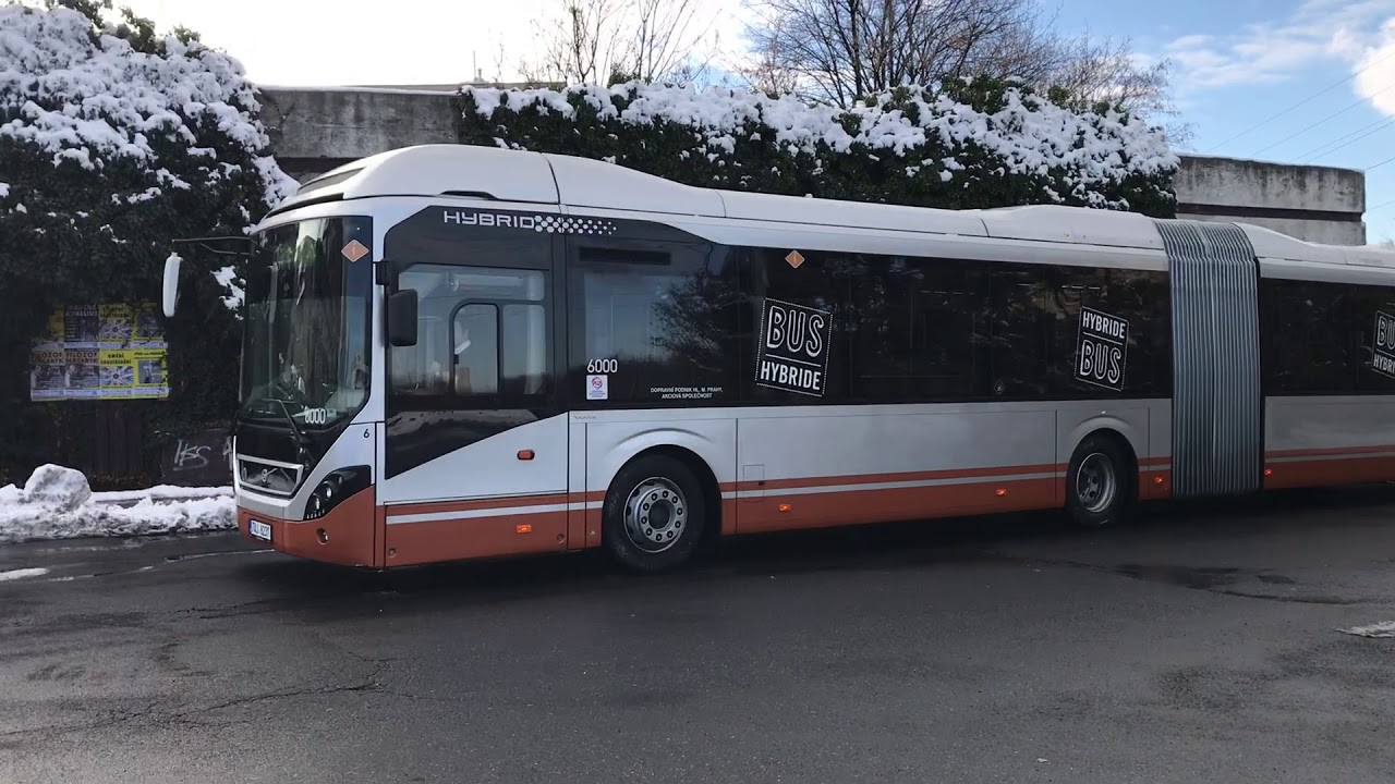 Hybridní autobus Volvo 7900 LAH YouTube