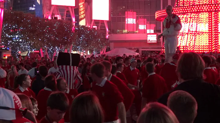 Wisconsin Badgers 5th Quarter at LA Live - Jan 1 2012