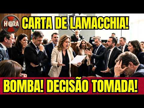 BOMBA!! JUÍZA TOMA DECISÃO!! CARTA DE LAMACCHIA APARECE!!