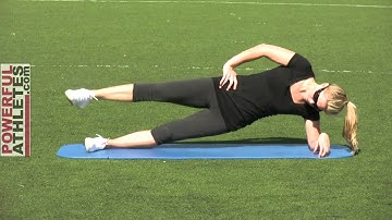 Hips - Dynamic Side Bridge - Hip ABDuction - BW