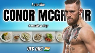 I Tried  CONOR MCGREGOR  Diet plan for a day  ??