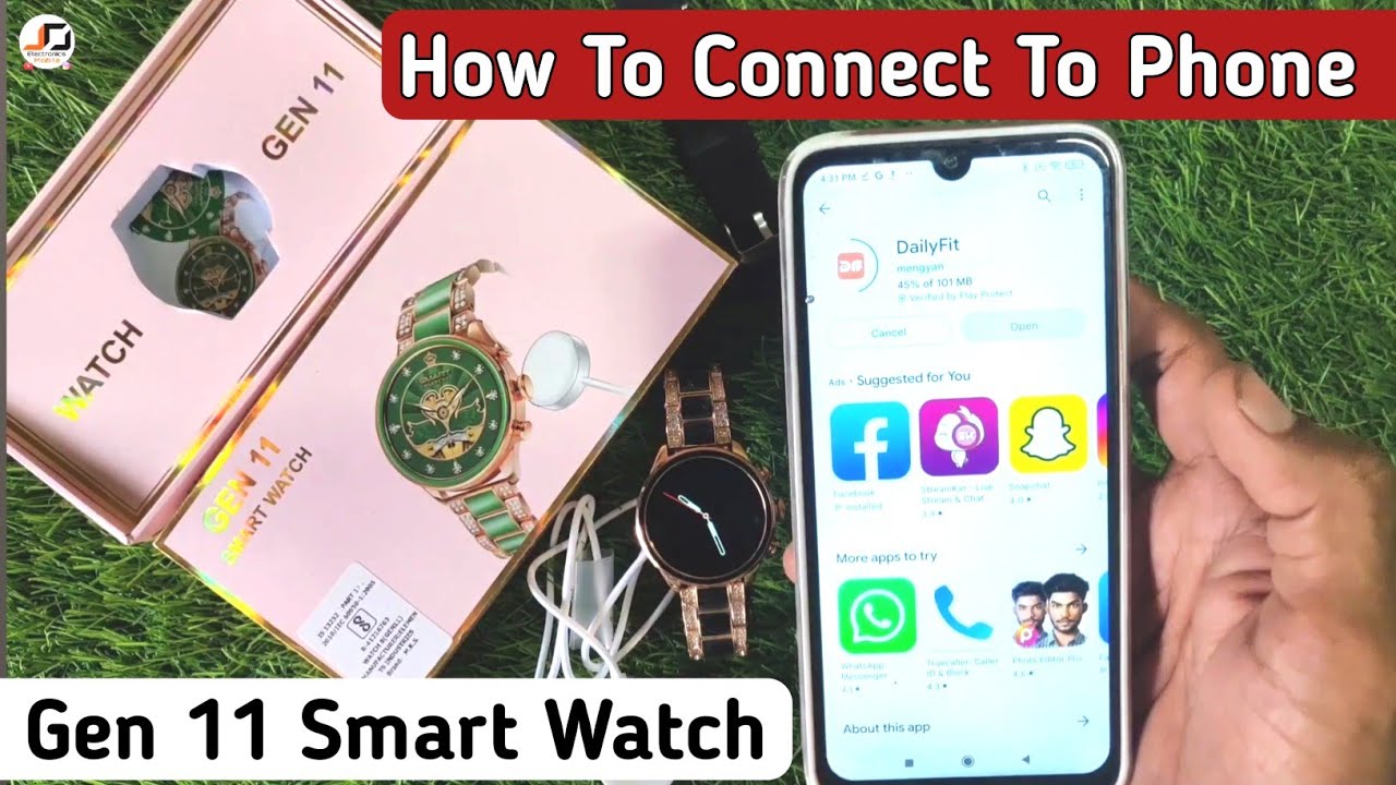 Fossil Gen 11 smartwatch how to connect | How To Connect Smart to android phone