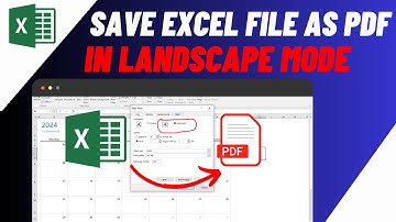 How To Save Excel As PDF In Landscape | Export Excel As PDF Landscape