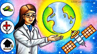 Women empowerment poster drawing/mother's day special women empowerment drawing 