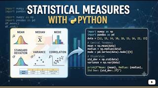 Statistical Measures with Python