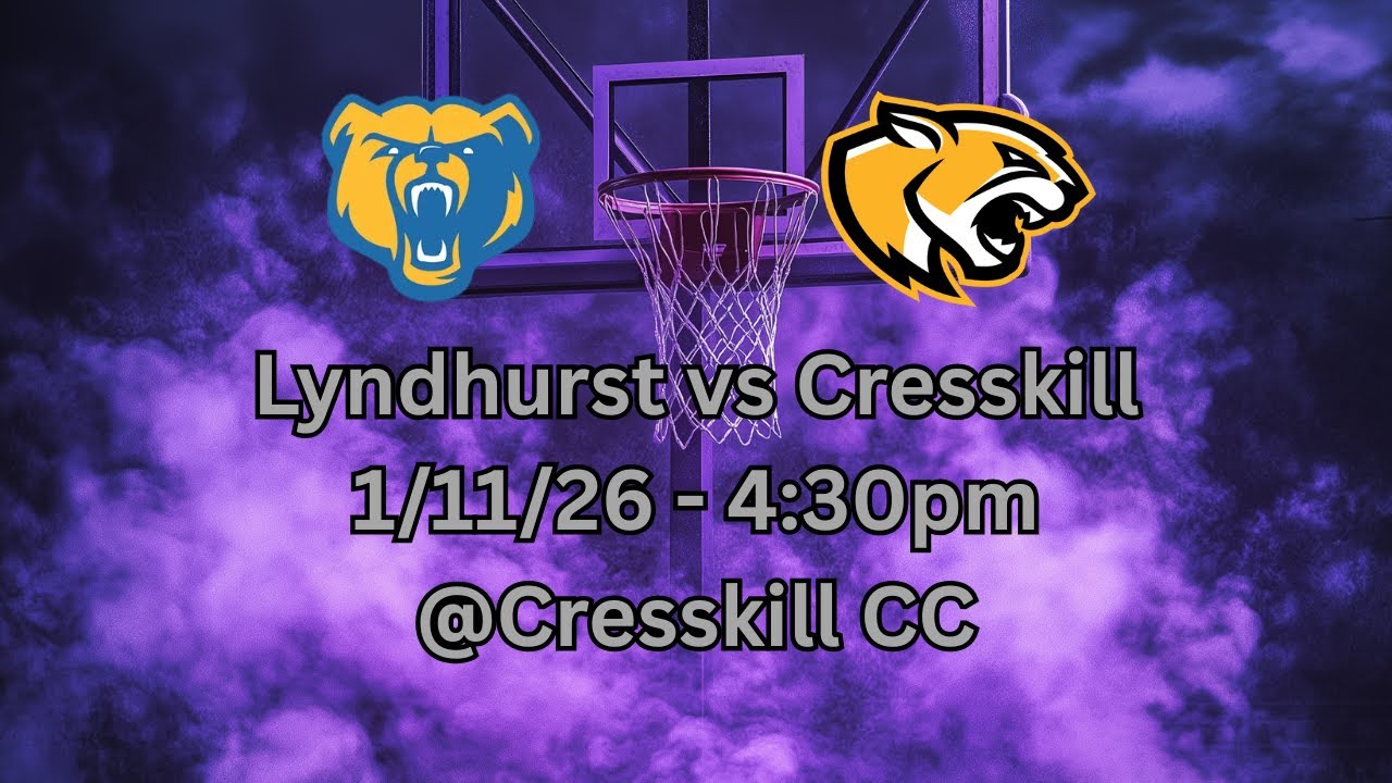 Lyndhurst vs Cresskill 8th Grade League Play.       Mercado Brothers Sports is live!