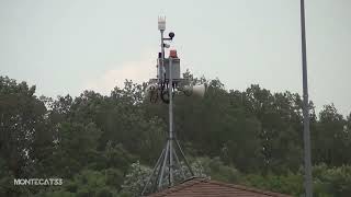 Perry Weather Lightning Siren, Red Alert, Woodstock, IL