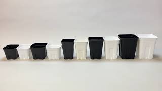 プレステラ標準鉢2サイズ＆深鉢3サイズフルラインナップ＠フラワーショップ江口