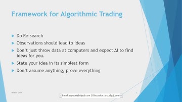 Concept to Automation 9 Trading Strategies Part 1