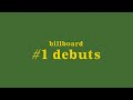 every billboard #1 debut ever