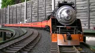 The first Trial run of the Accucraft GS4 Daylight 4449 live Steam