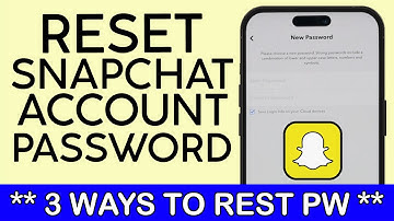 How to Reset Snapchat Password on Your Phone | 3 Ways to Change Snapchat Account Password (2023)