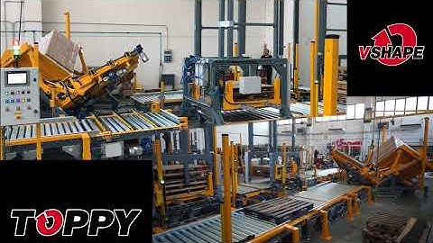 Pallet changer system "V-Shape Iogy"