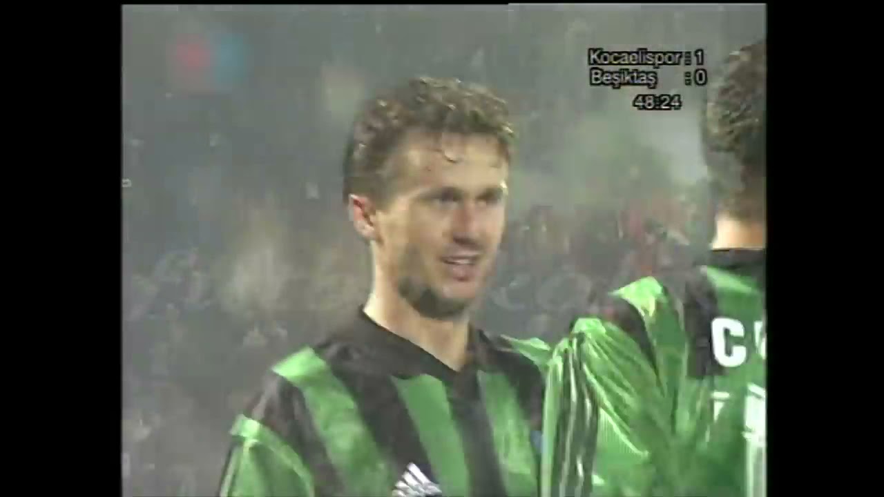 KOCAELİSPOR 4-0 beşiktaş TÜRKİYE KUPASI FİNALİ   2001/02