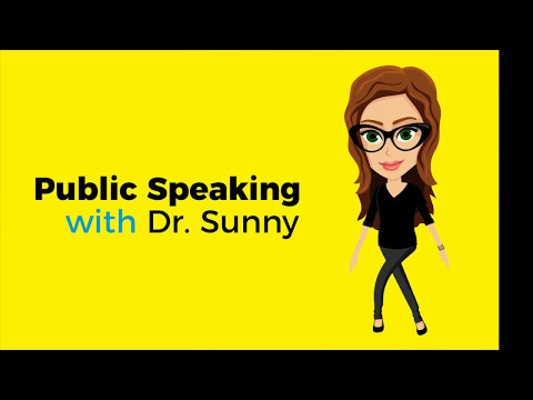 How to write a Speech CONCLUSION part three: Bright Ideas in Public Speaking with Dr. Sunny