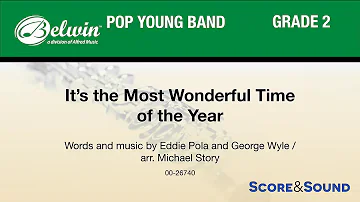 It's the Most Wonderful Time of the Year, arr. Michael Story – Score & Sound