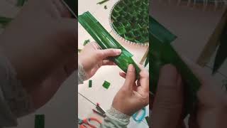 tutorial bekas tepung pelita mudah dan ringkas menggunakan daun pandan