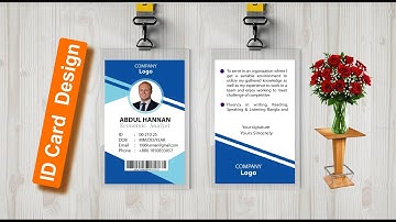 How too make ID Card Design in illustrator Bangla Tutorial | আইডি কার্ড ডিজাইন |