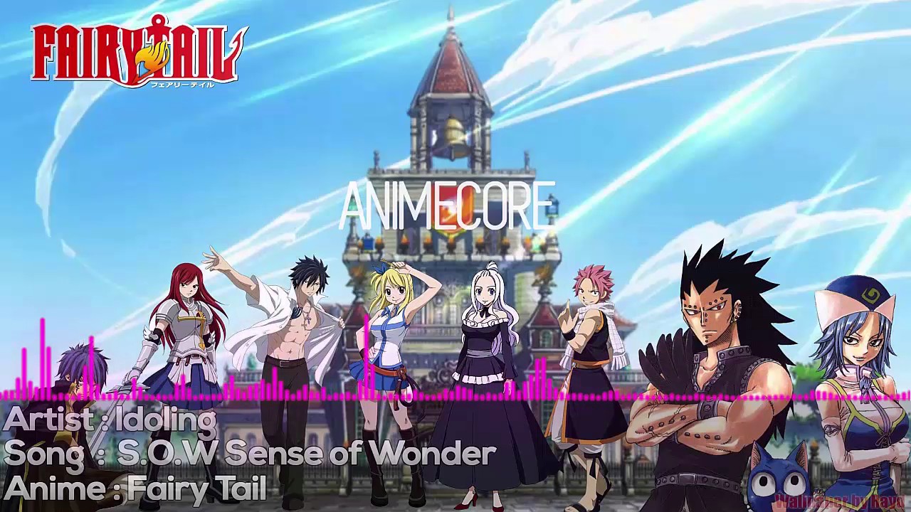 Nightcore Sow Sense Of Wonder Fairy Tail Youtube