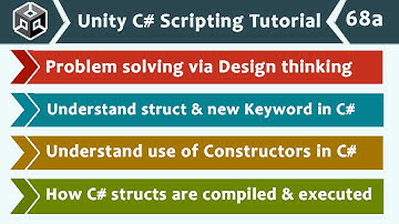 Design Thinking & Struct Compilation Explained - Unity C# Scripting Tutorial 68a 🚀