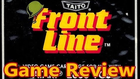 Front Line Atari 2600 Review - The No Swear Gamer Ep 472