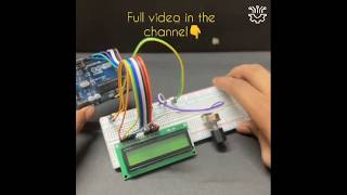 Arduino LCD Display | 16x2 LCD with Arduino UNO#Arduino#ArduinoUNO#LCDDisplay#CircuitCreationRN