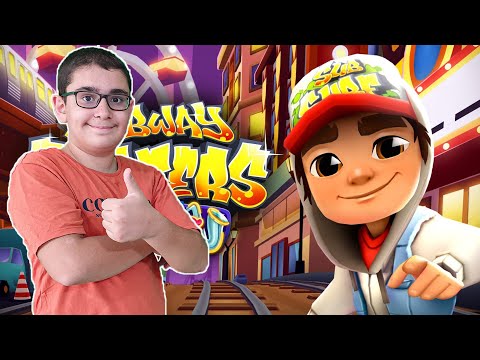 Buğra Subway Surfers Oyununa Girdi Yıldızları Topladı