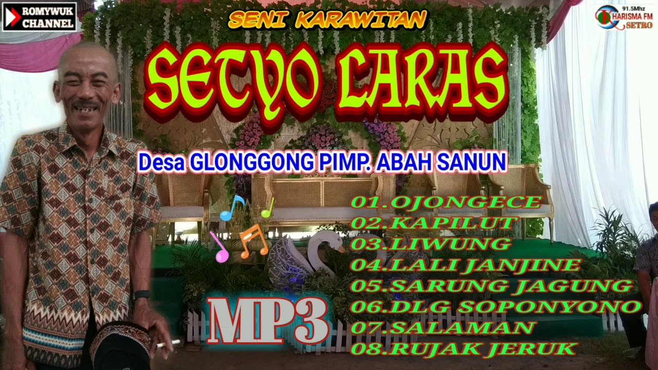 Mp3 SETYO LARAS PIMP ABAH SANUN GLONGGONG LIVE DESA KUWU BALEREJO MADIUN