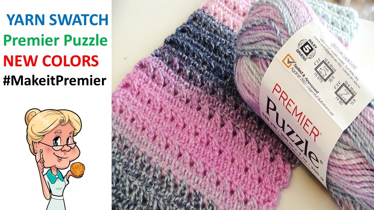 Premier Puzzle Yarn - NINE NEW COLORS #MakeItPremier 