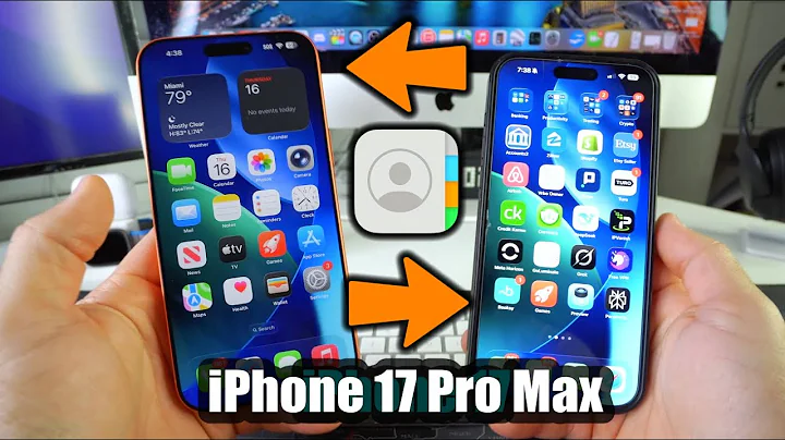 3 Ways How To Transfer Contacts From Old iPhone to iPhone 17 Pro Max