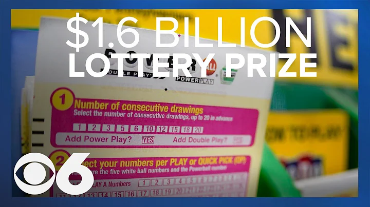 Powerball jackpot up to $1.6 billion, new lottery record