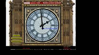 BBC NEWS RS FEED NOW ON THE BIG BEN CLOCK TOWER just in time for Christmas 2017