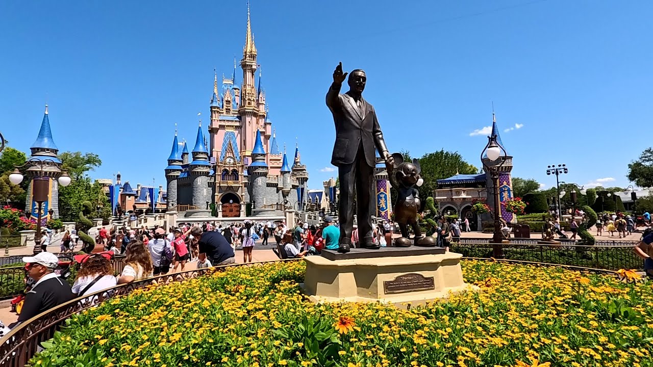 Magic Kingdom Orlando Main Street Walkthrough 2025