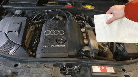 Audi A6 c5 Intake Air Filter Replacement / Cabin Polen Filter Change 1.8T 2.7