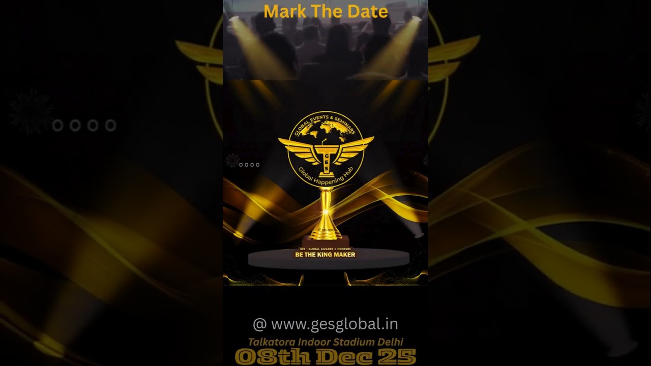 Venue-BE THE KING MAKER-08th DEC 2025 Talkatora Indoor Stadium Delhi  