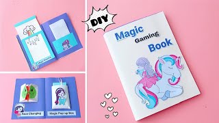 5 Easy Paper Magic in a book / DIY Gaming Book Part-4 / How to make paper Games screenshot 5