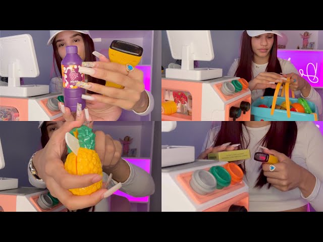 ASMR roleplay cashier (I'll tell you gossip, I'll cut fruit)