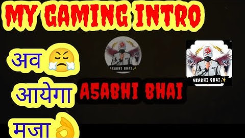 My gaming intro pubg mobile lite #short #gamingintro #a5abhibhai #tranding #viral